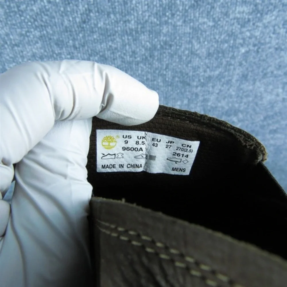 Timberland Earthkeeper Anti Fatigue‎ Men Slip-On Sz 9 Medium Brown Leather